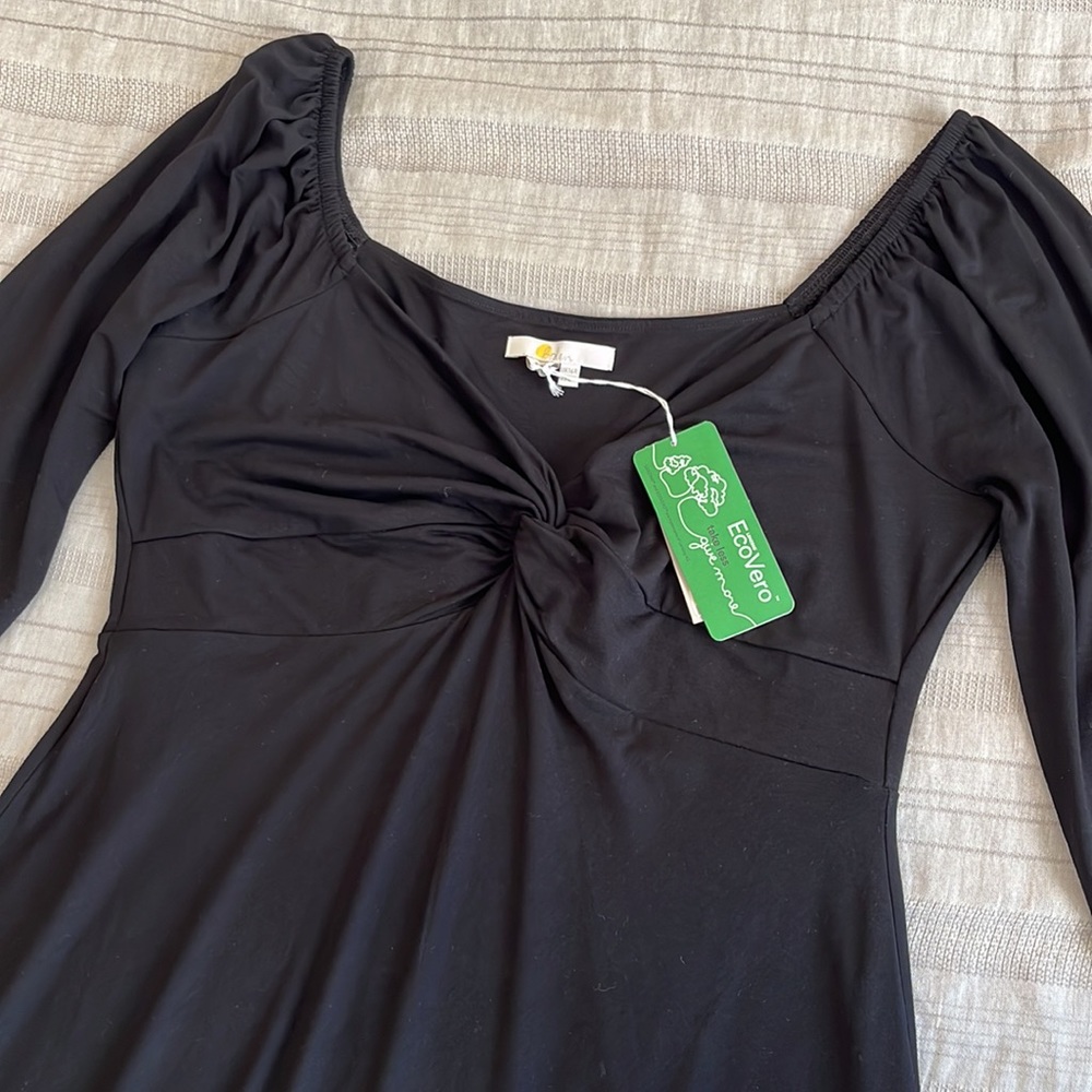 Women’s Boden Sweatheart Jersey Dress, size 12 NWT